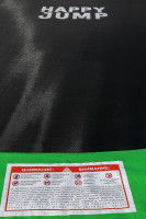 Батут Happy Jump 8ft Pro (252 см) с внешней сеткой и лестницей