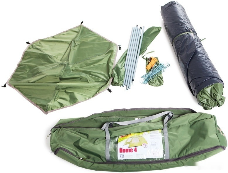 Палатка BTrace Home 4 (зеленый/песочный)