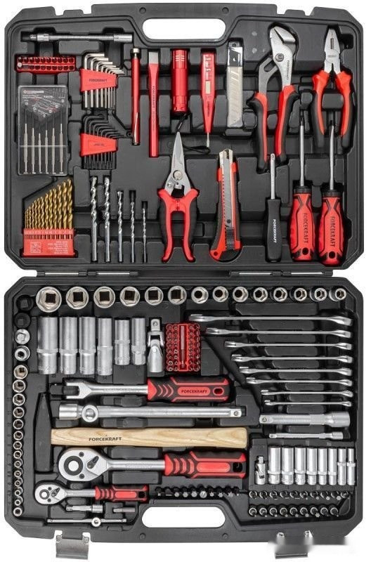 Универсальный набор инструментов ForceKraft FK-38841DS (216 предметов)