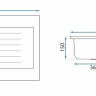 Кухонная мойка Rea ZLE-00113