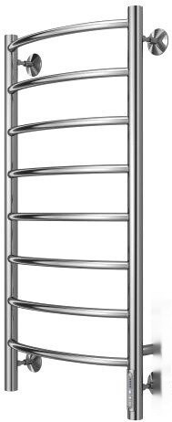 Полотенцесушитель Terminus Классик П8 400x850 нп электро (хром)