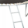 Батут GetActive Jump 12ft - 374 см с лестницей, внешней сеткой (черный)