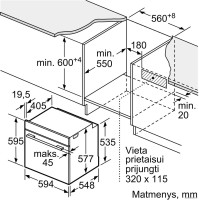 Духовой шкаф Bosch Serie 8 HSG958DB1S