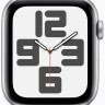 Умные часы Apple Watch SE 2 44 мм (алюминиевый корпус, серебристый/зимний синий, нейлоновый ремешок)
