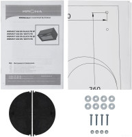Вытяжка Krona Wermut 600 DN Black PB (черный)