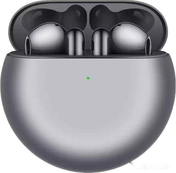 Наушники Huawei FreeBuds 4 (мерцающий серебристый)
