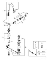 Смеситель Grohe Eurosmart 23537003
