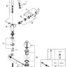 Смеситель Grohe Eurosmart 23537003
