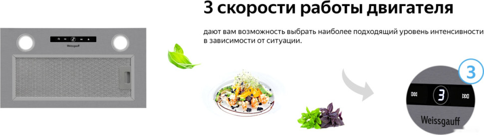 Вытяжка Weissgauff Box 1200 IX