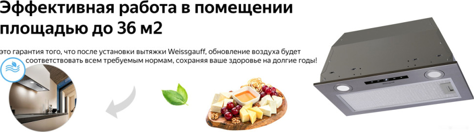 Вытяжка Weissgauff Box 1200 IX