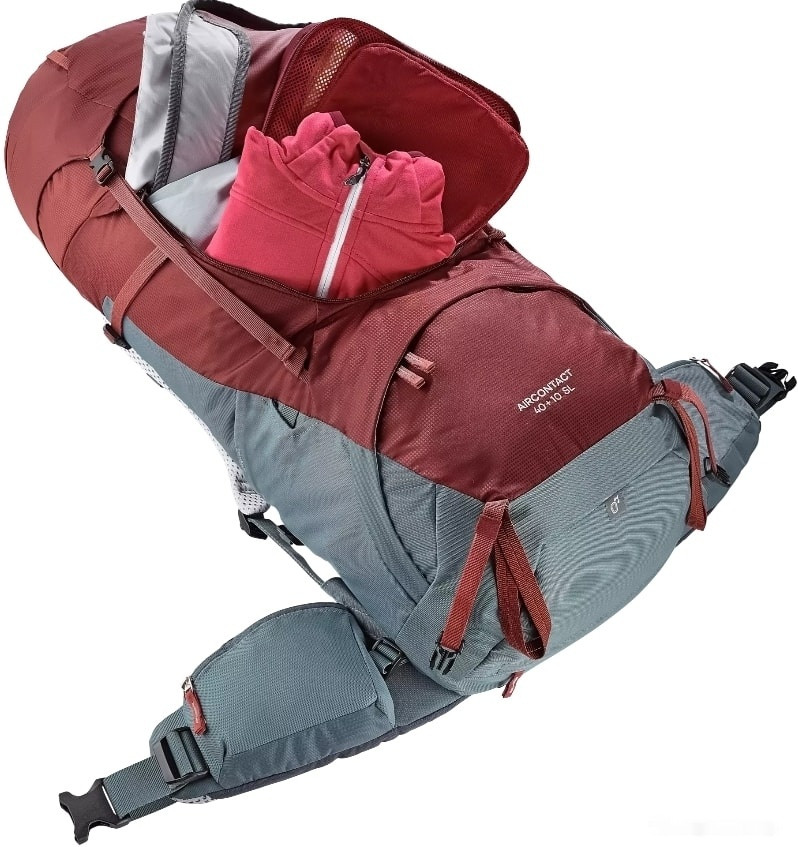 Рюкзак Deuter Aircontact 40 + 10 SL 3320021-5214 (redwood/teal)