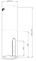 Вытяжка Korting KHA 35808 DN Cylinder