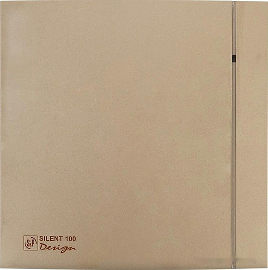 Осевой вентилятор Soler & Palau Silent-100 CZ Champagne Design - 4C [5210607200]