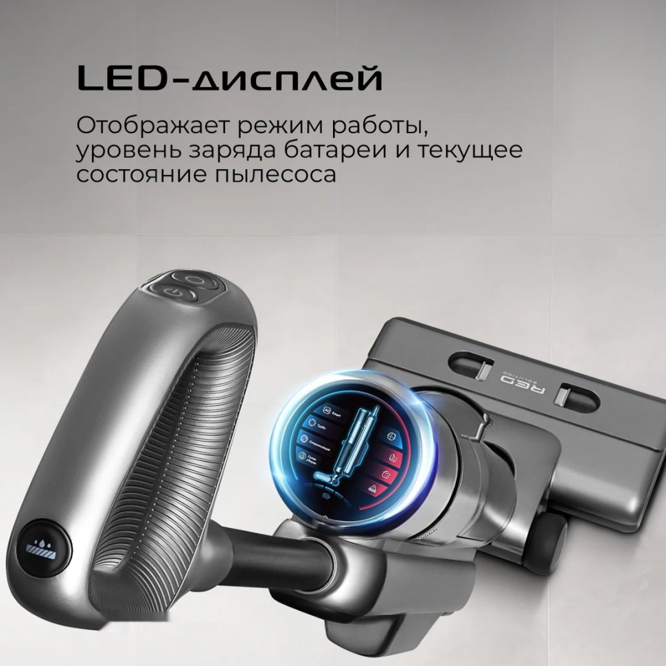 Вертикальный моющий пылесос RED Solution Aqua W3500