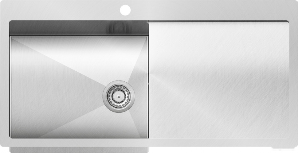 Кухонная мойка AquaSanita Steel LUNA 101 M-L