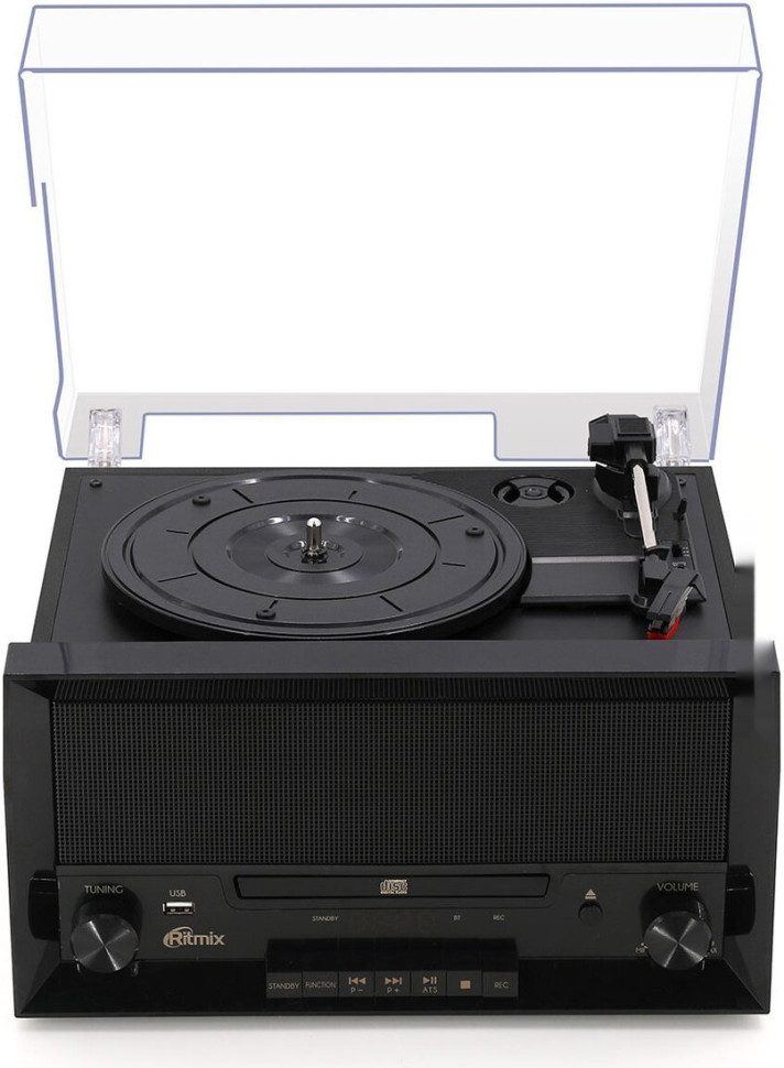 Музыкальный центр Ritmix LP-400B (черный)