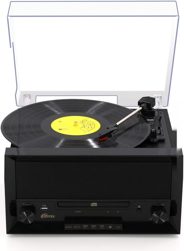 Музыкальный центр Ritmix LP-400B (черный)