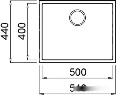 Кухонная мойка Elleci Integra 105 Kuro 86
