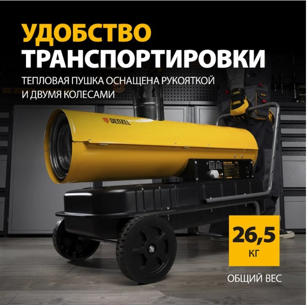 Тепловая пушка Denzel NHG30i