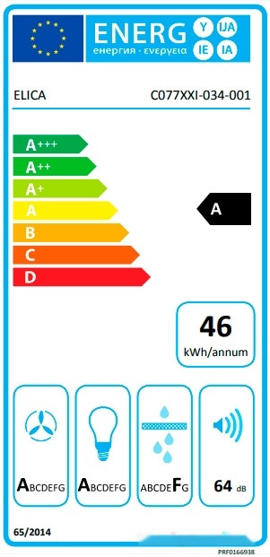 Вытяжка Elica Aplomb WH/A/90 PRF0166941