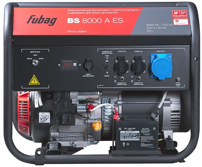 Генератор FUBAG BS 8000 A ES
