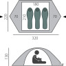 Палатка BTrace Point 3