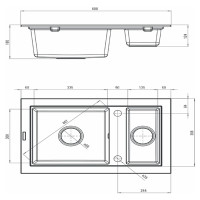 Кухонная мойка Deante Country ZQU 2513