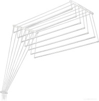 Сушилка для белья Comfort Alumin Euro Premium потолочная 7 прутьев 180 см (алюминий/белый)