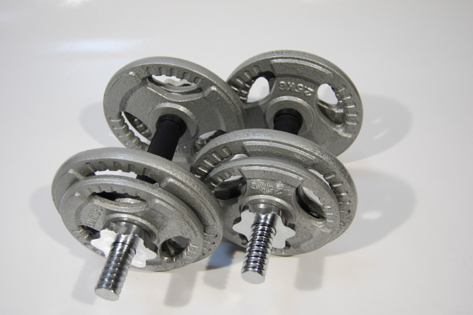 Набор гантелей Atlas Sport Хаммертон 2x9.5 кг