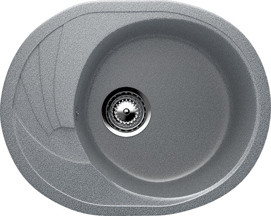 Кухонная мойка Ulgran U-403 309 (ТЕМНО-СЕРЫЙ)