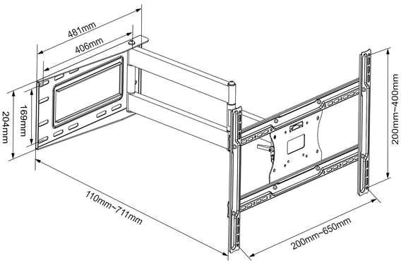 Кронштейн Onkron M7L