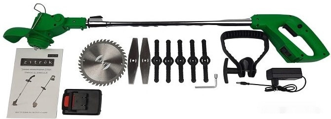 Триммер Zitrek GreenCut 20 Set 2 082-2003 (с 2-мя АКБ)