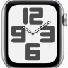 Умные часы Apple Watch SE 2 44 мм (алюминиевый корпус, серебристый/грозовой синий, спортивный силиконовый ремешок S/M)