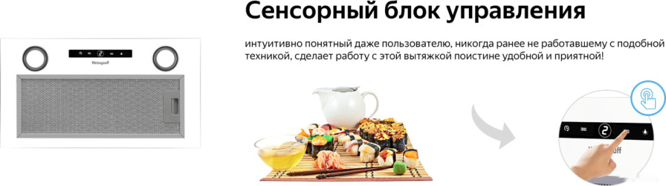 Вытяжка Weissgauff Box 1200 WH