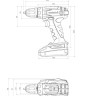 Дрель-шуруповерт Metabo BS 14.4 602206510 (с 1-им АКБ, кейс)