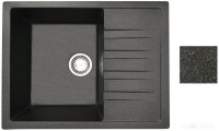 Кухонная мойка БелЭворс Vega R + смеситель W74004-2 + дозатор L405F (черный)
