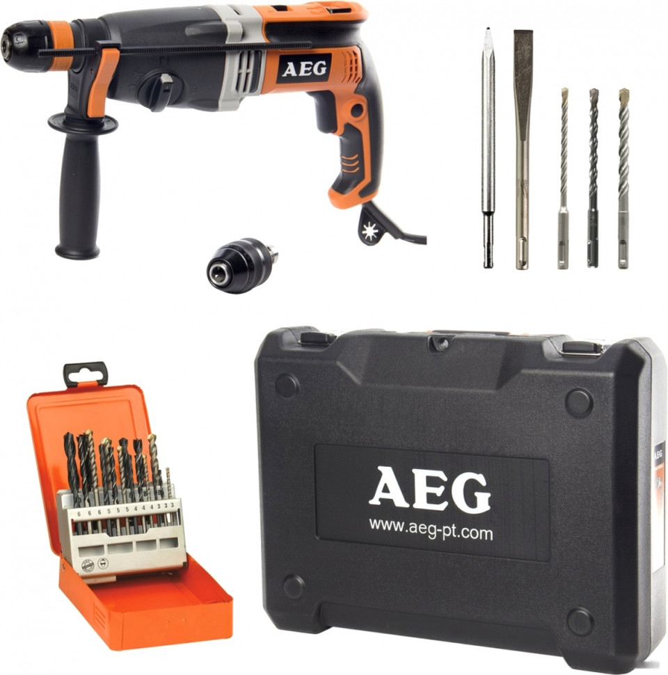 Перфоратор AEG KH 28 Super XEK KIT4 4935464151