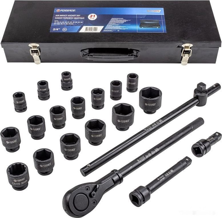 Универсальный набор инструментов Forsage F-6213-5MPB (21 предмет)