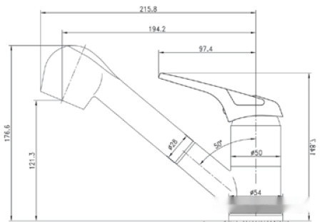 Смеситель Kaiser Safira [22066]