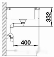 Кухонная мойка Blanco Lemis XL 6 S-IF Compact