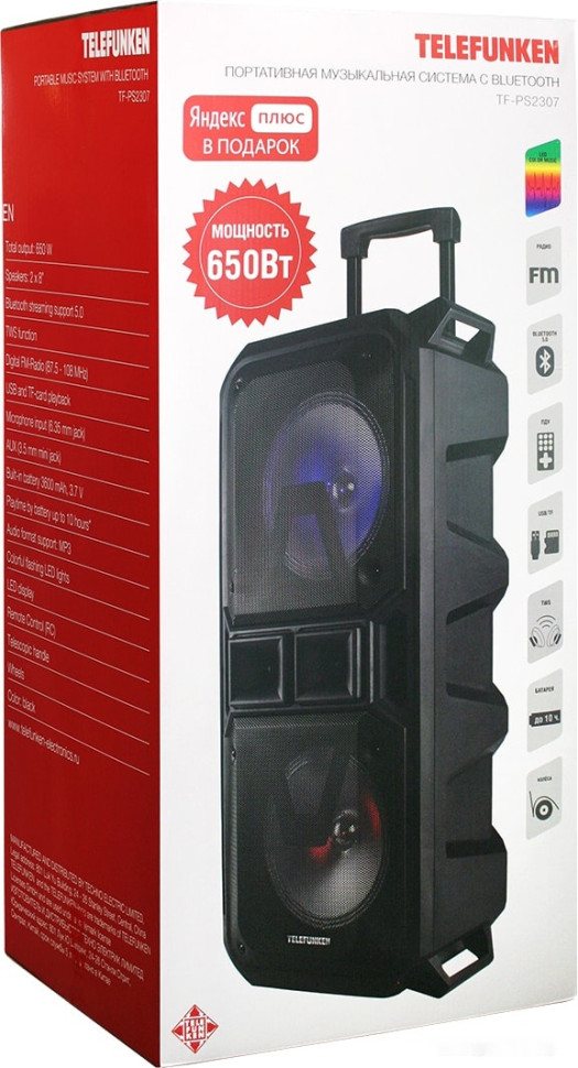 Музыкальный центр Telefunken TF-PS2307