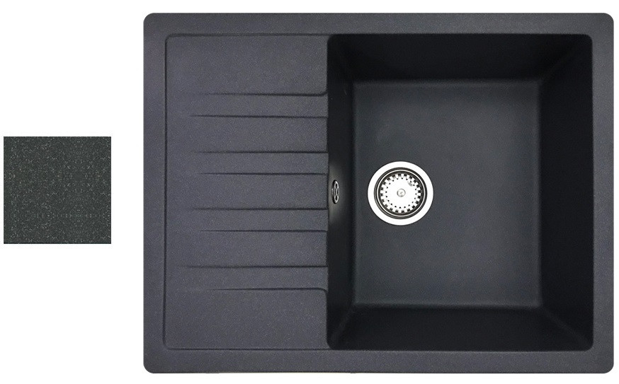 Кухонная мойка БелЭворс Vega R (антрацит)