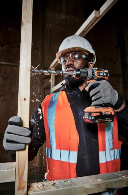 Ударная дрель-шуруповерт AEG Powertools BSB 18SBL 4935478456 (без АКБ)