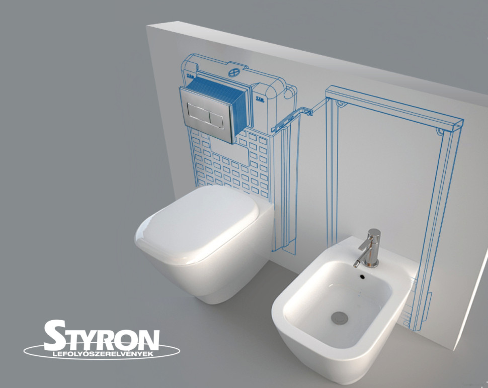 Система инсталляции Styron Niagara Fix STY-740