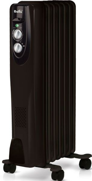 Масляный радиатор Ballu BOH/CL-07BRN 1500 (Black)