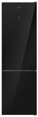 Холодильник с морозильником Maunfeld MFF200NFB Inverter