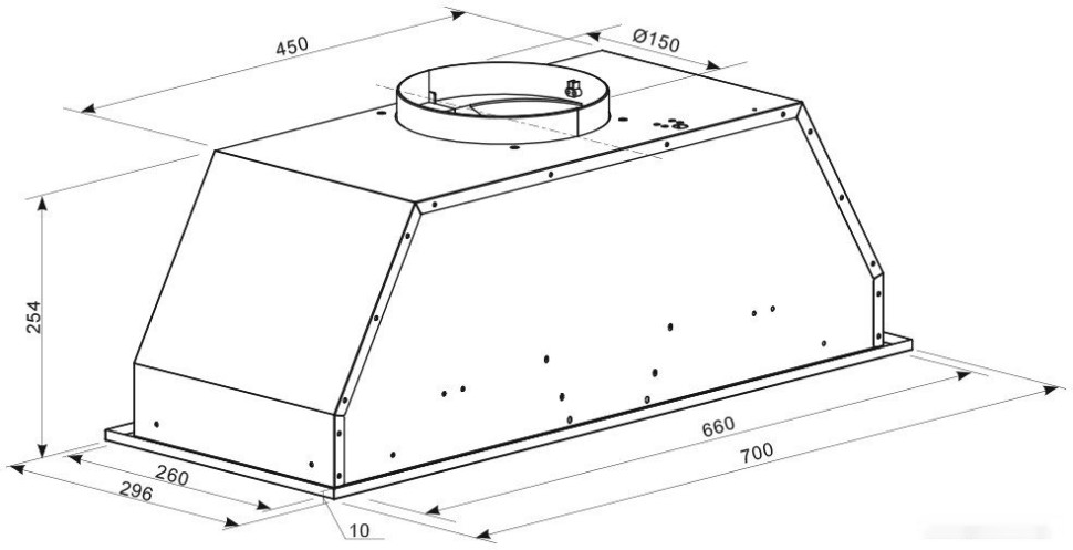 Вытяжка Zigmund & Shtain K 016.7 B