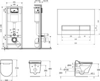 Унитаз Lavinia Boho Smart V-Clean 7 в 1 87561193