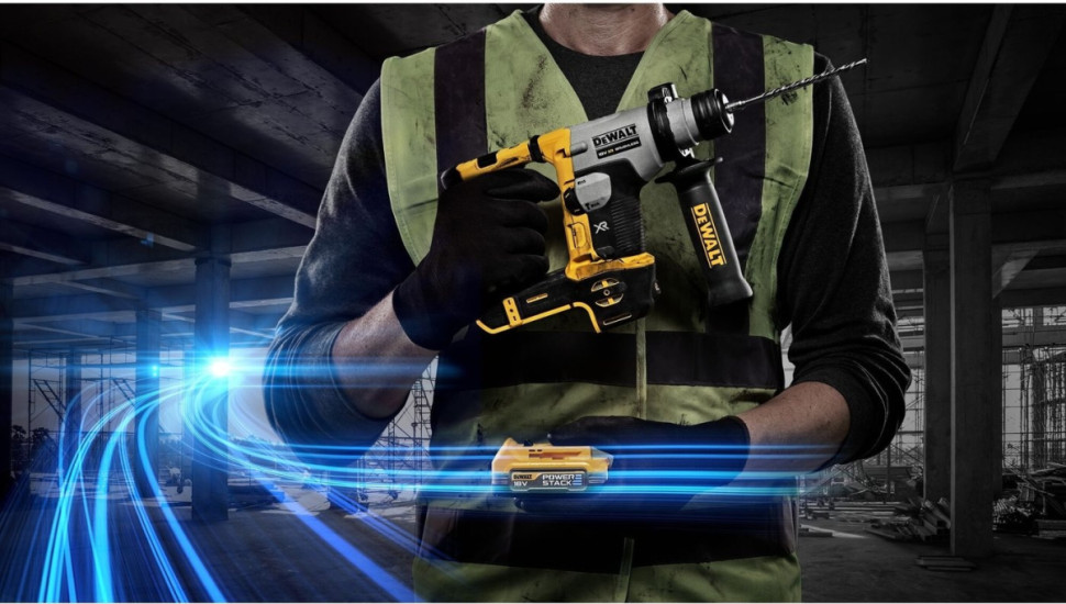 Перфоратор DeWALT DCH172E2T (с 2-мя АКБ 1.7 Ач, кейс)