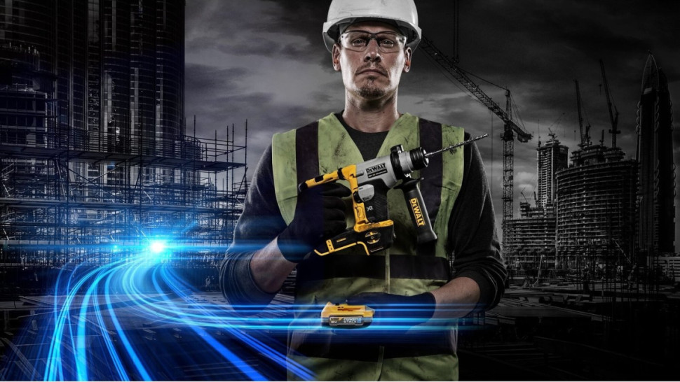 Перфоратор DeWALT DCH172E2T (с 2-мя АКБ 1.7 Ач, кейс)